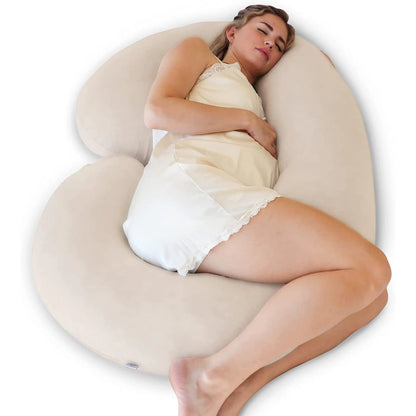 Pharmadoc C Shape Pillow with Organic Cover (Jersey Fabric)