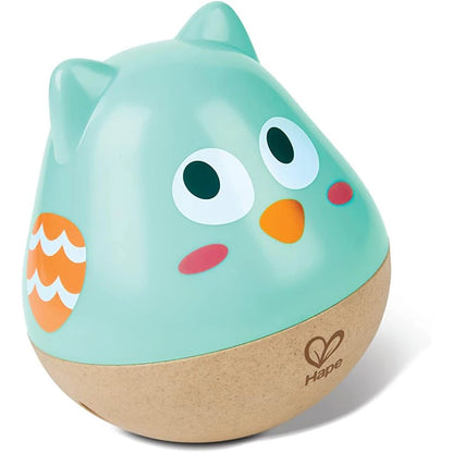 Hape Owl Musical Wobbler (Blue)