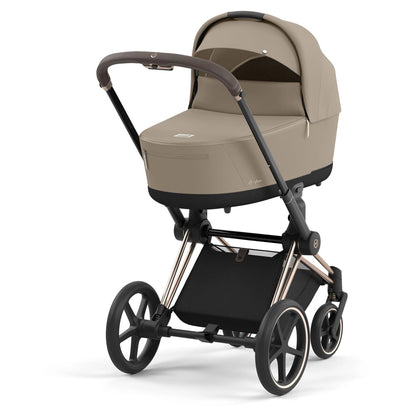 Cybex Priam Rosegold Frame & Lux Carry Cot