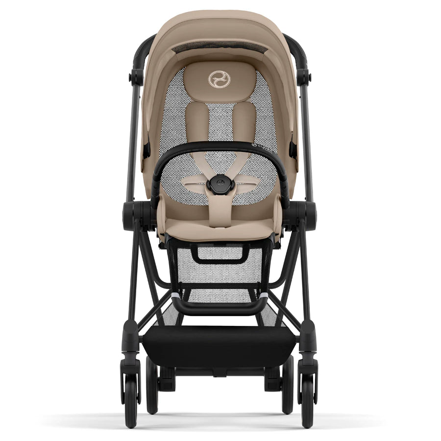 Cybex - إطار Mios باللون الأسود غير اللامع مع مجموعة مقعد Cybex - إطار Mios باللون الأسود غير اللامع مع مجموعة مقعد