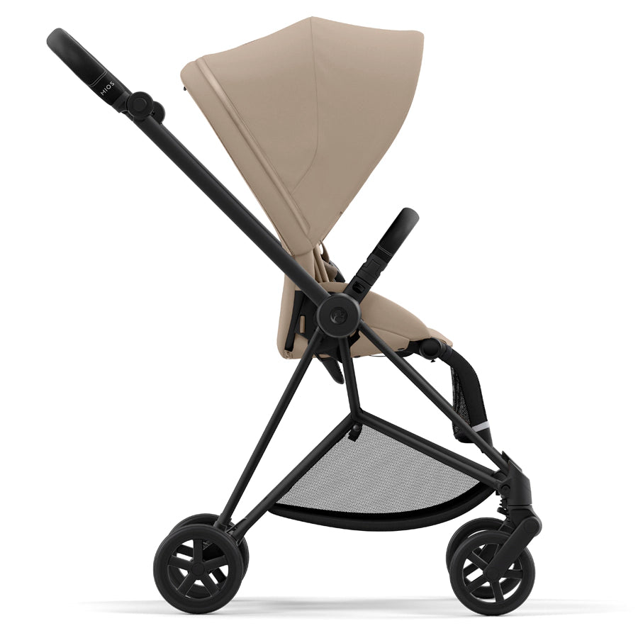 Cybex - إطار Mios باللون الأسود غير اللامع مع مجموعة مقعد Cybex - إطار Mios باللون الأسود غير اللامع مع مجموعة مقعد