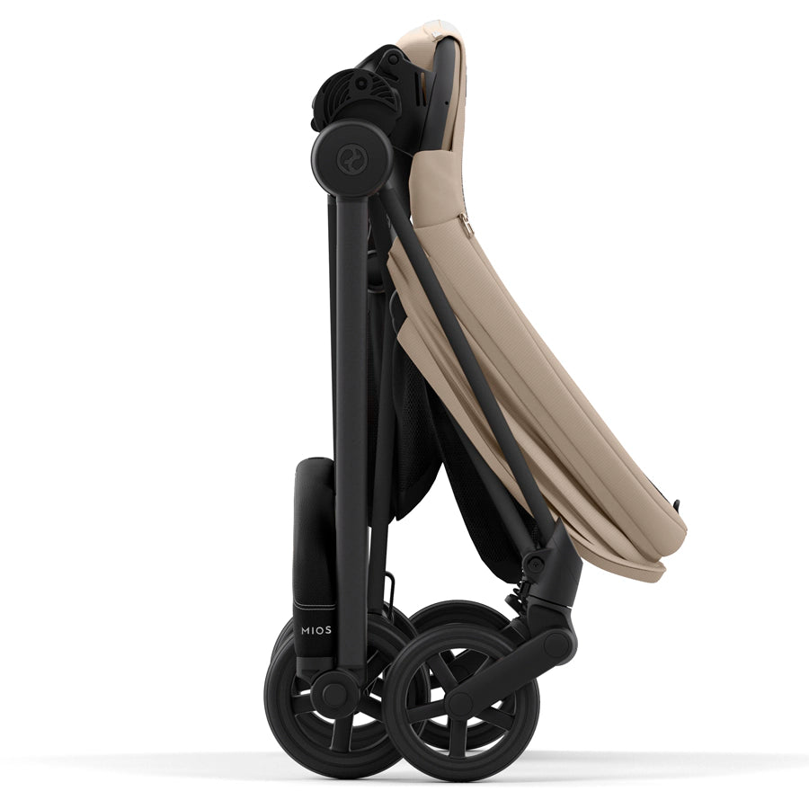 Cybex - إطار Mios باللون الأسود غير اللامع مع مجموعة مقعد Cybex - إطار Mios باللون الأسود غير اللامع مع مجموعة مقعد