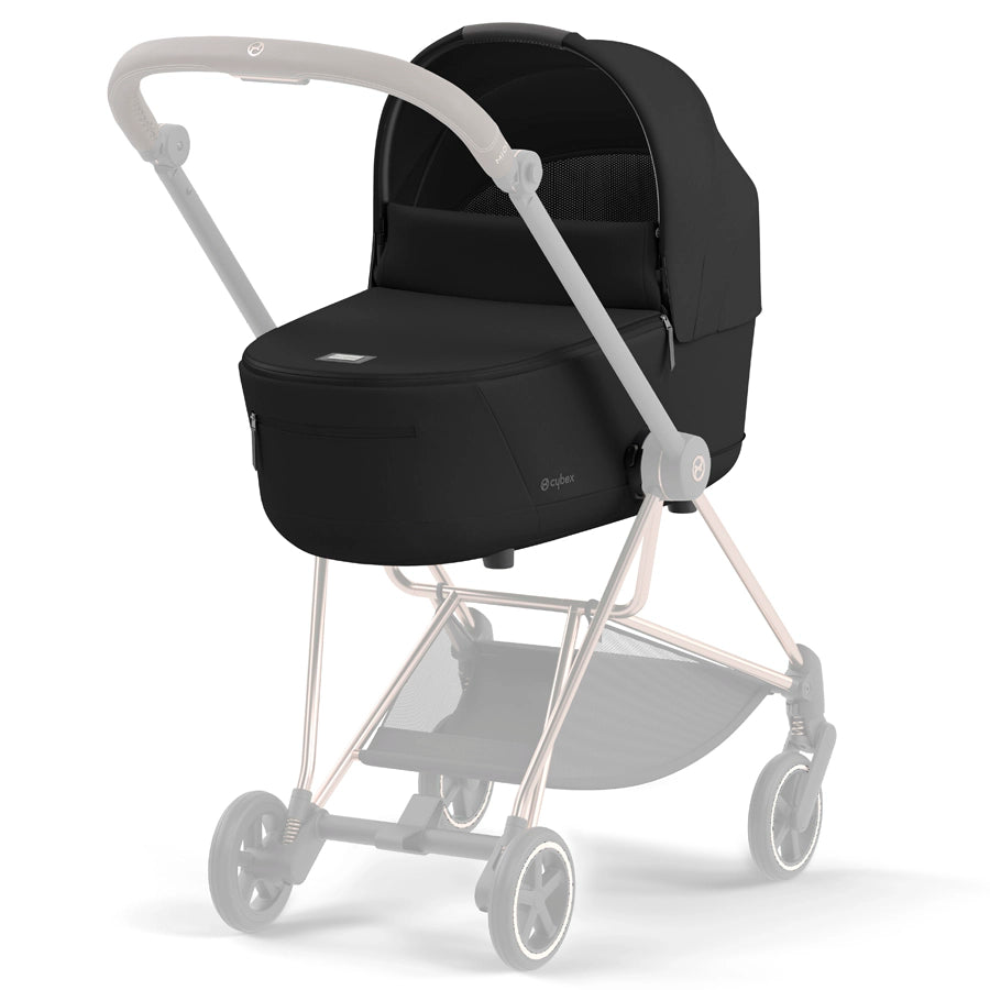 Cybex - إطار Mios Rosegold مع سرير حمل Lux (أسود بني) Cybex - إطار Mios Rosegold مع سرير حمل Lux (أسود بني)