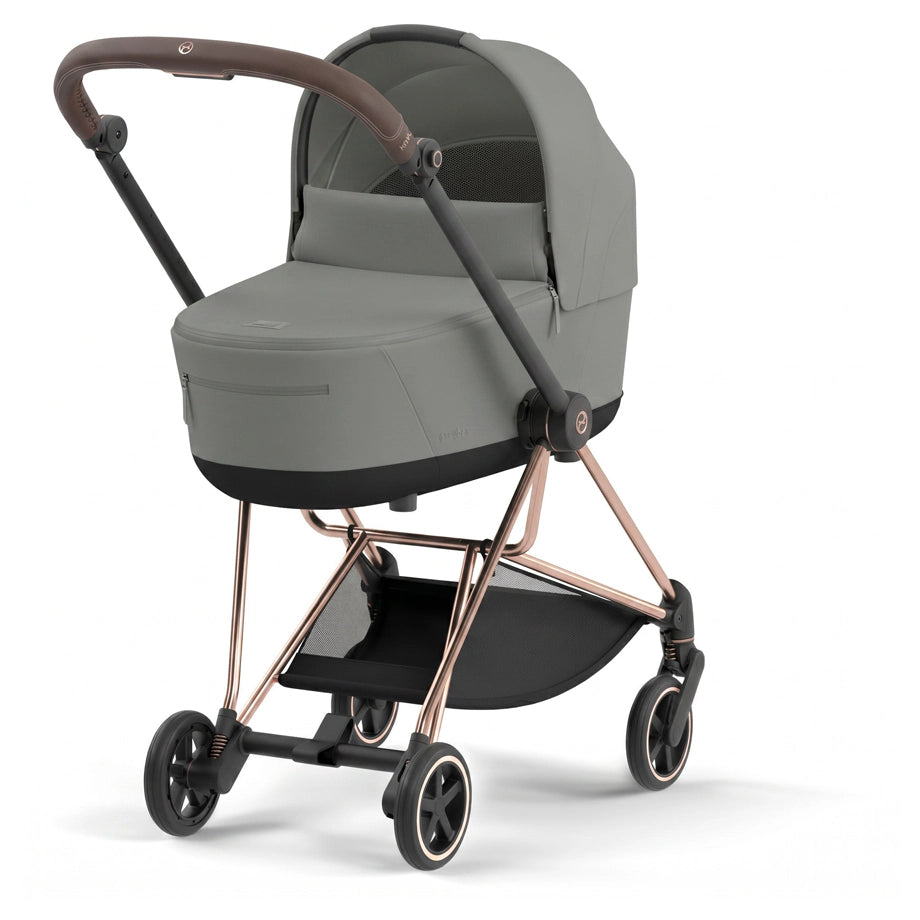 Cybex Mios Rosegold Frame& Lux Carry Cot