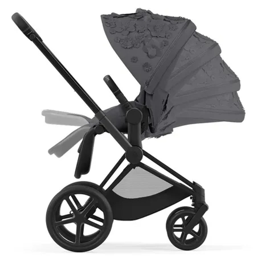 Cybex Priam Seat Pack FE SFLO (Simply Flowers Dark Grey)