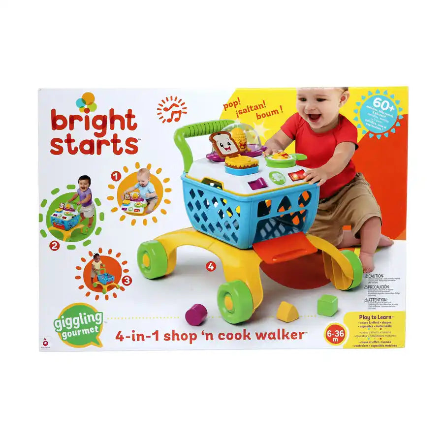 Bright Starts 4-in-1 Shop ‘n Cook Walker
