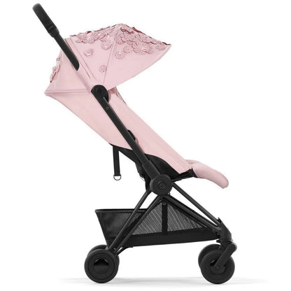 Cybex Coya Ultra Compact Stroller Simply Flowers (Pink/Matte Black)