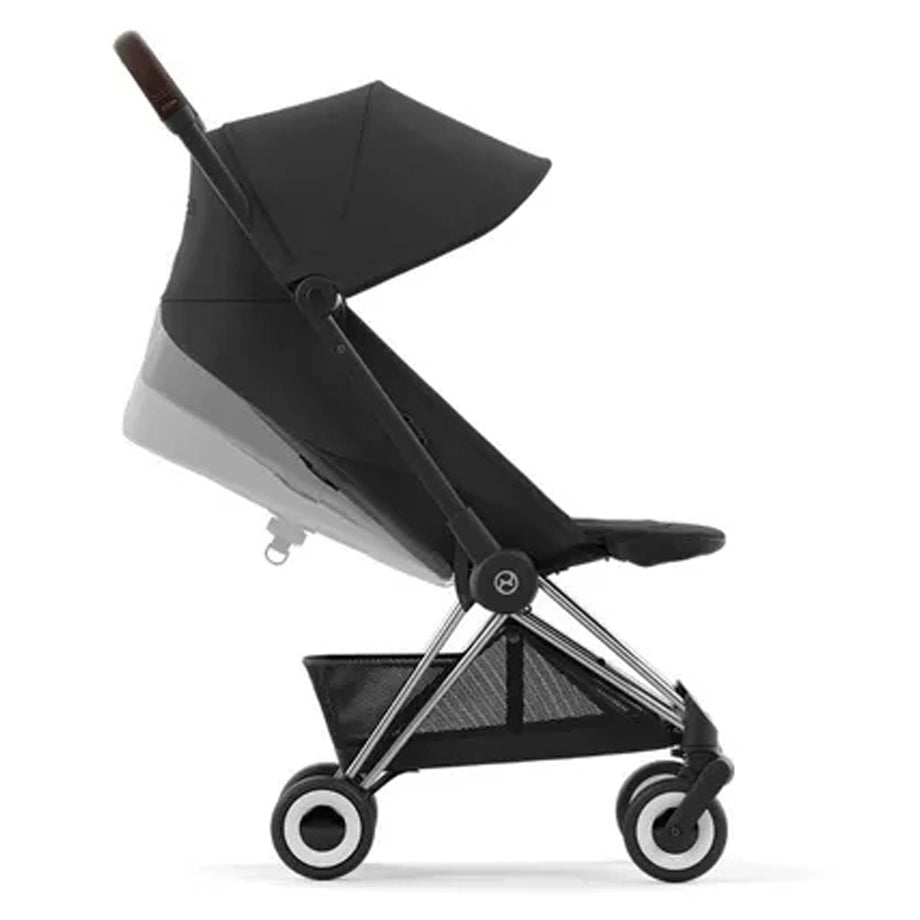 Cybex Coya Chrome Stroller (Sepia Black)