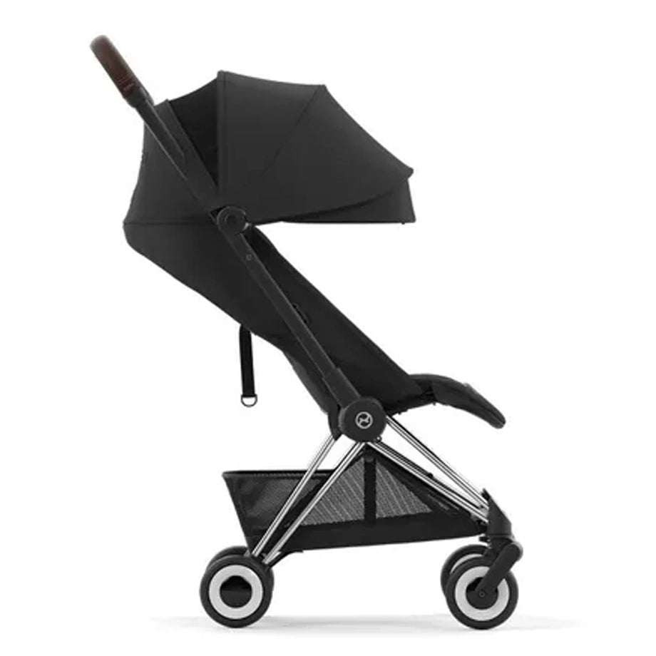 Cybex Coya Chrome Stroller (Sepia Black)