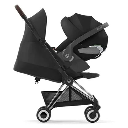 Cybex Coya Chrome Stroller (Sepia Black)