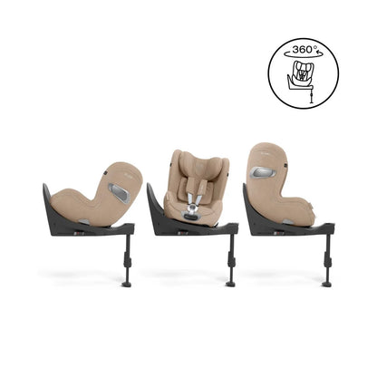 Cybex Sirona T i-Size Plus Car Seat (Cozy Beige)