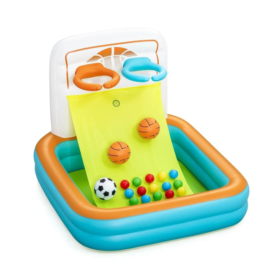 Bestway Kick 'N Swish 3-in-1 Multi-Use Ball Pit (1.20 m x 1.07 m x 84 cm)