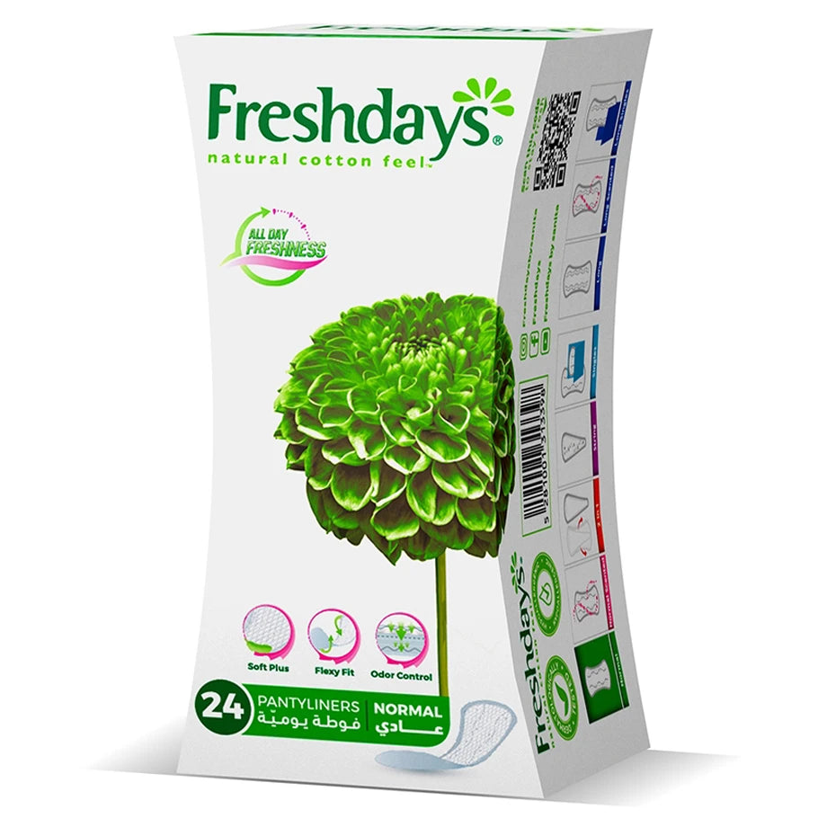 Freshdays Normal Daily Liners (24 Pads)