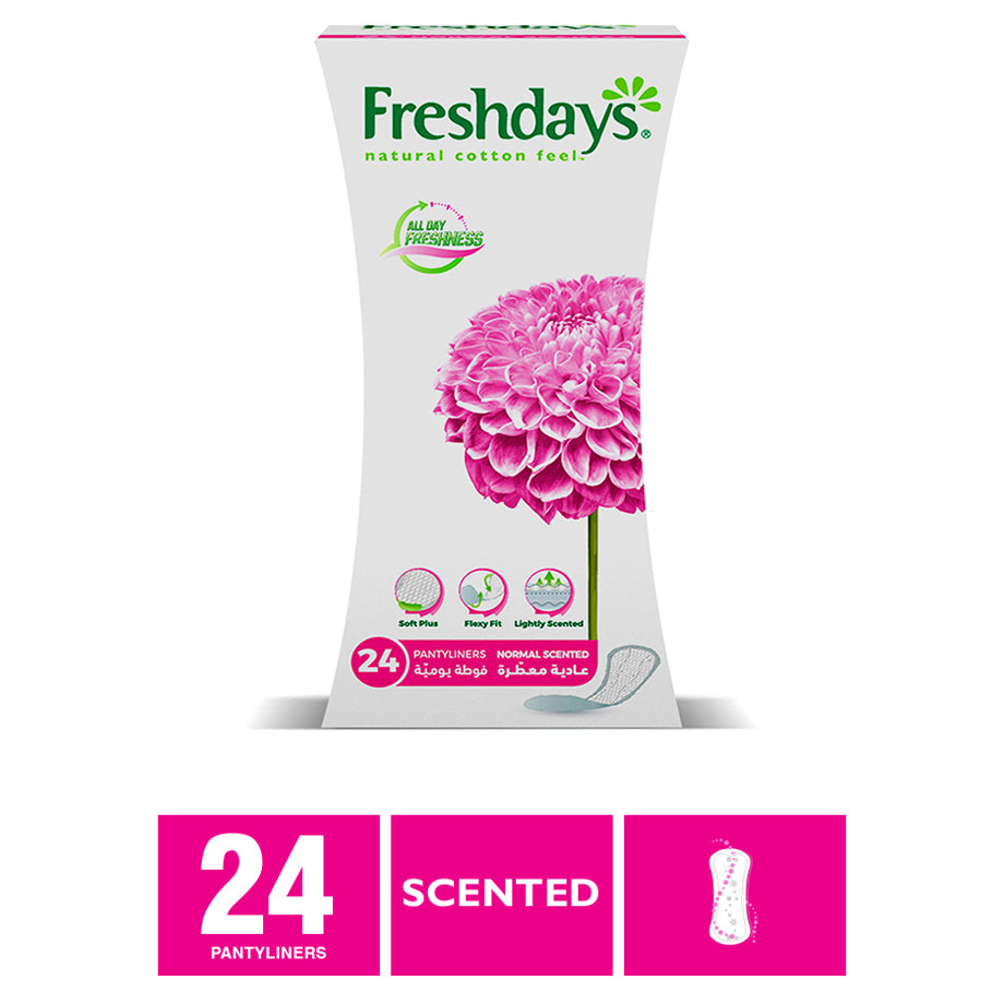 Freshdays Daily Liners Normal Scented 24 pads