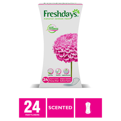 Freshdays Daily Liners Normal Scented 24 pads