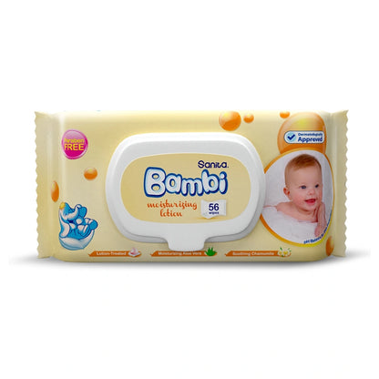 Bambi Mega Clean Baby Wet Wipes (40 Wipes)