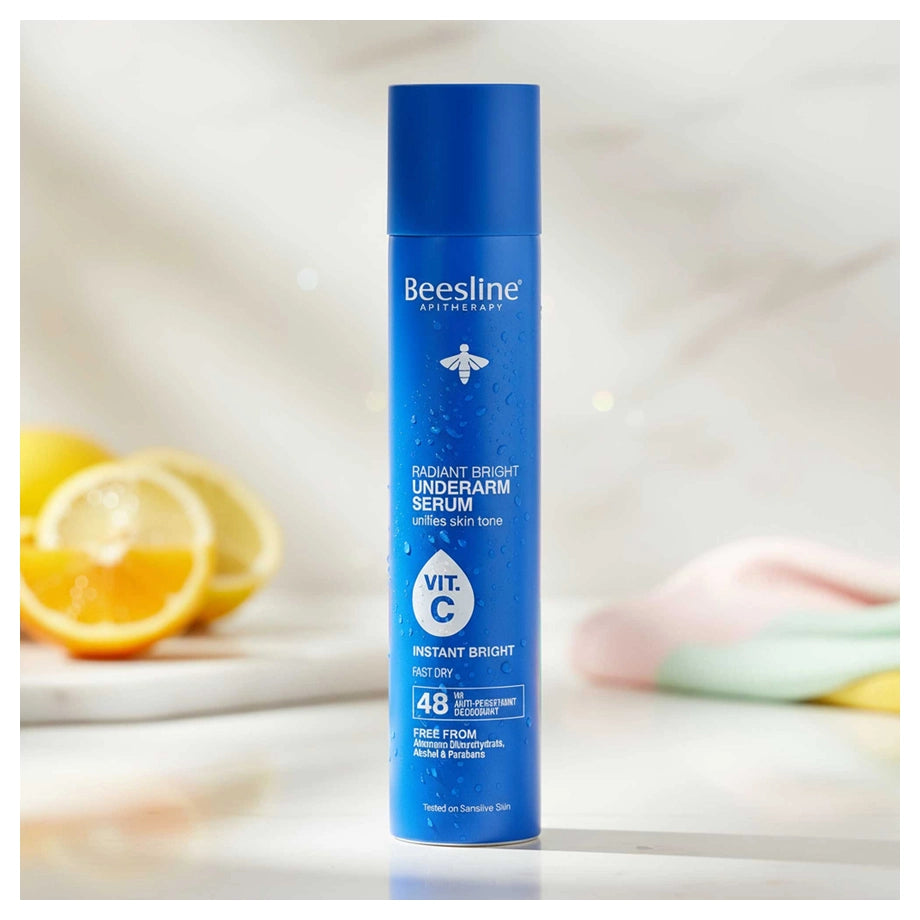 Beesline Radiant Bright Deo Serum Spray Instant Bright 150ml