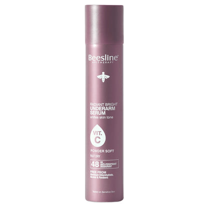Beesline Radiant Bright Deo Serum Spray Powder Soft 150ml