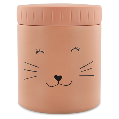 Trixie Double Wall Insulated Food Jar 350ml (Mrs. Cat)