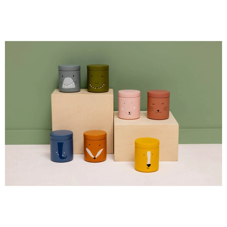 Trixie Double Wall Insulated Food Jar 350ml (Mr. Shark)