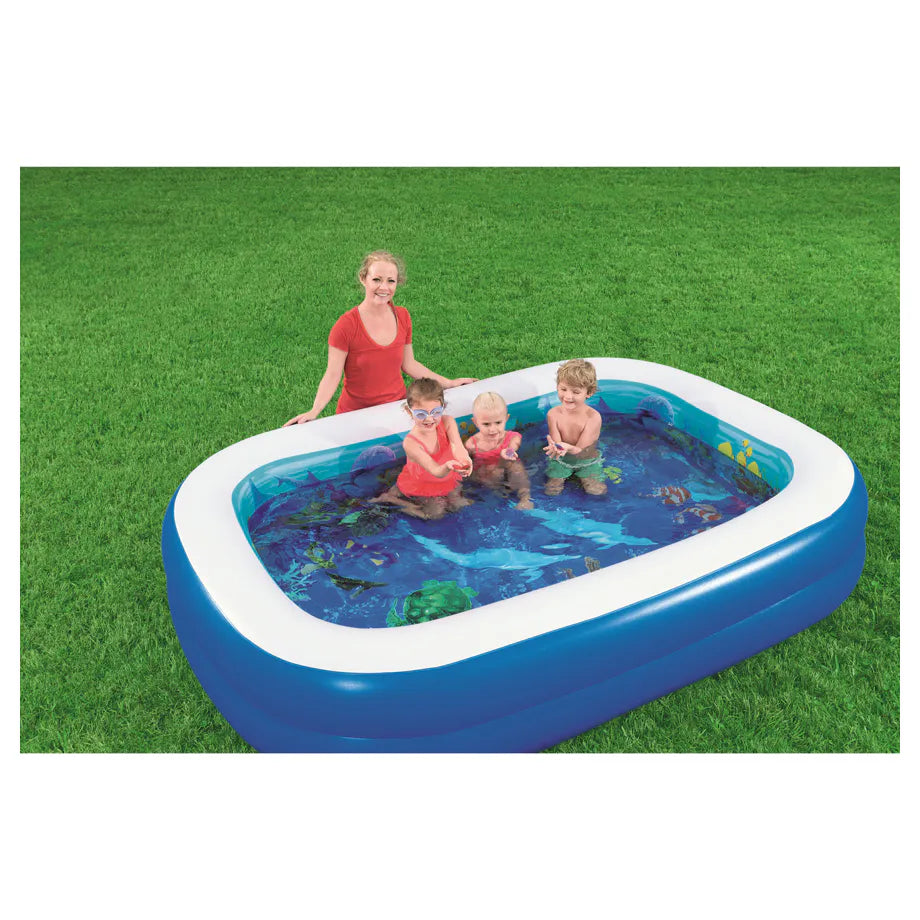 Bestway 3D Undersea Adventure Pool (8'7" x 69" x 20"/2.62m x 1.75m x 51cm)