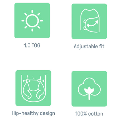 Ingenuity Original Swaddle by SwaddleMe Preemie 1-Pack (Ivory)
