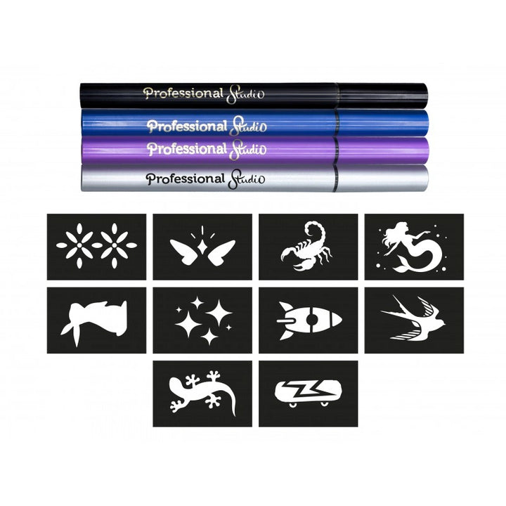 Buki France Tattoos Pens Silver