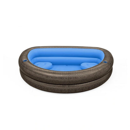 Bestway TruPrint Wicker Family Pool (2.31 m x 1.78 m x 53 cm)