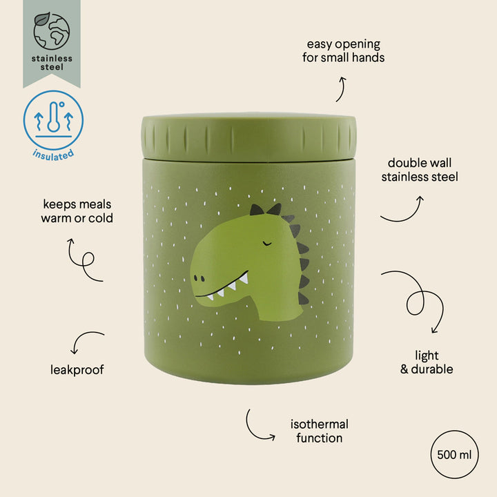 Trixie Insulated Food Jar Mr.Dino 500ml