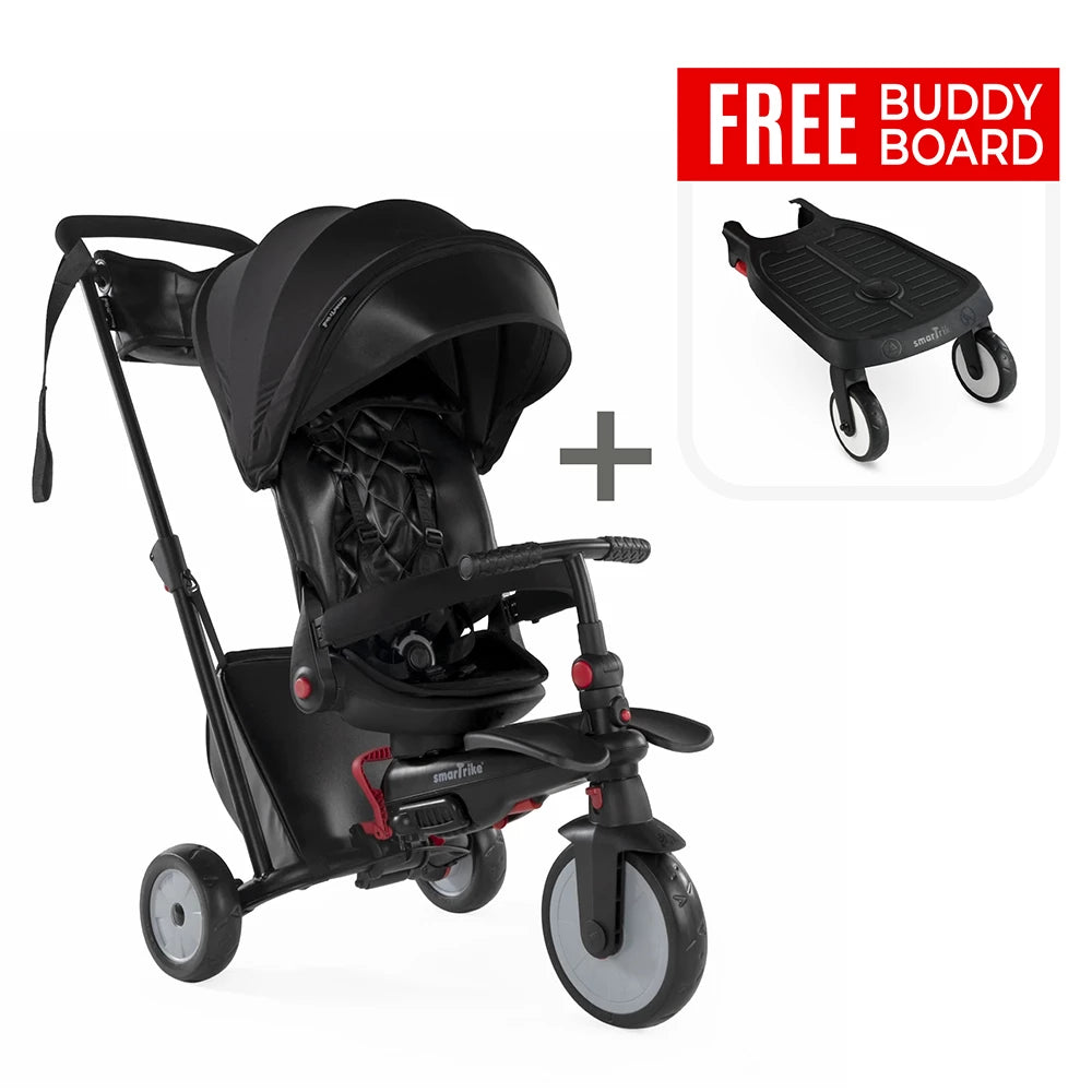 دراجة ثلاثية العجلات SmarTrike - STR7 Urban Stoller (أسود) دراجة ثلاثية العجلات SmarTrike - STR7 Urban Stoller (أسود)