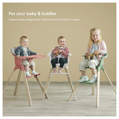 Stokke Clikk High Chair (Black Warm Brown)