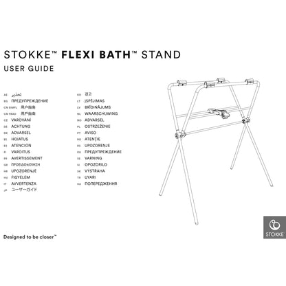 Stokke Flexi Bath Stand (Grey)