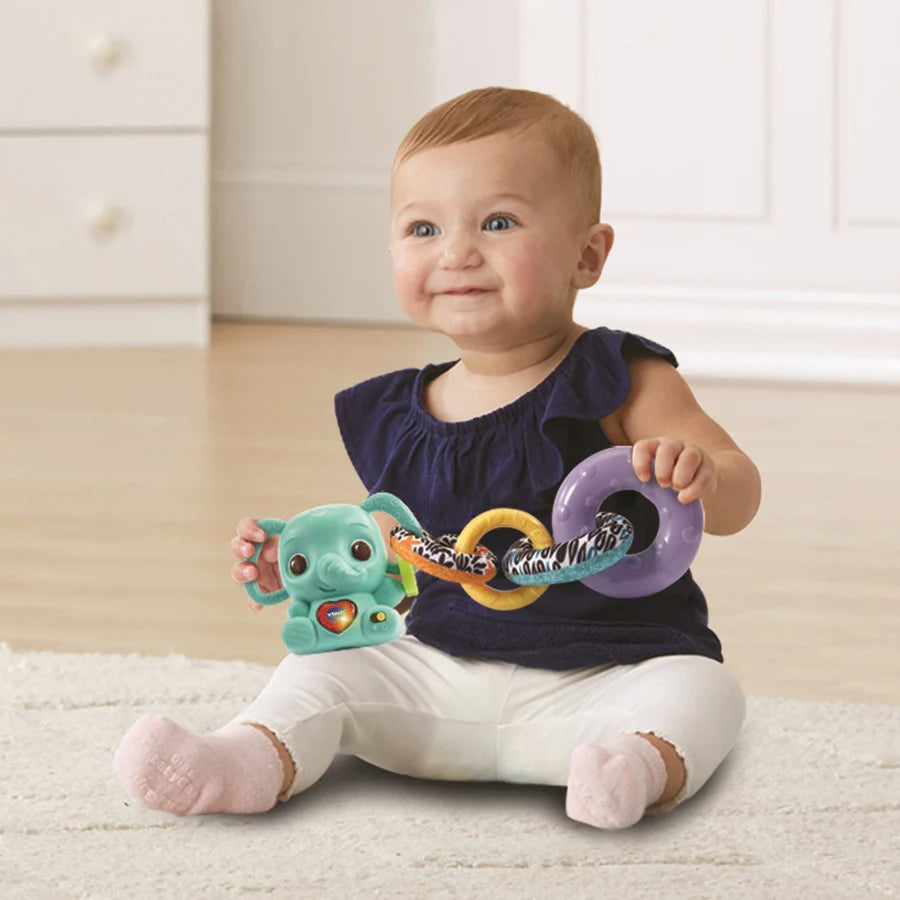Vtech Stack, Rattle & Link Elephant Vtech Stack, Rattle & Link Elephant