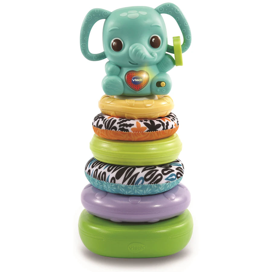 Vtech Stack, Rattle & Link Elephant Vtech Stack, Rattle & Link Elephant