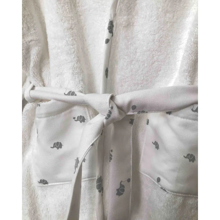 Gloop Bath Robe Elephants (0-12 months)