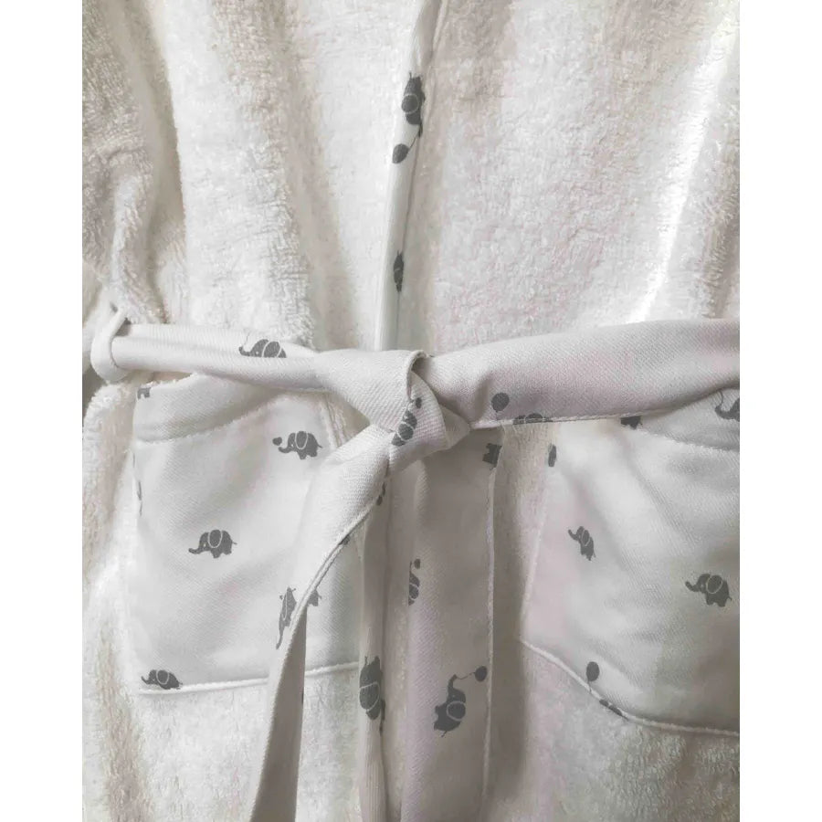Gloop Bath Robe Elephants