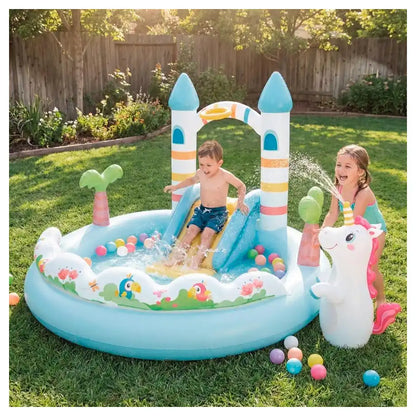 Intex Unicorn Castle Play Center Age 2 Plus
