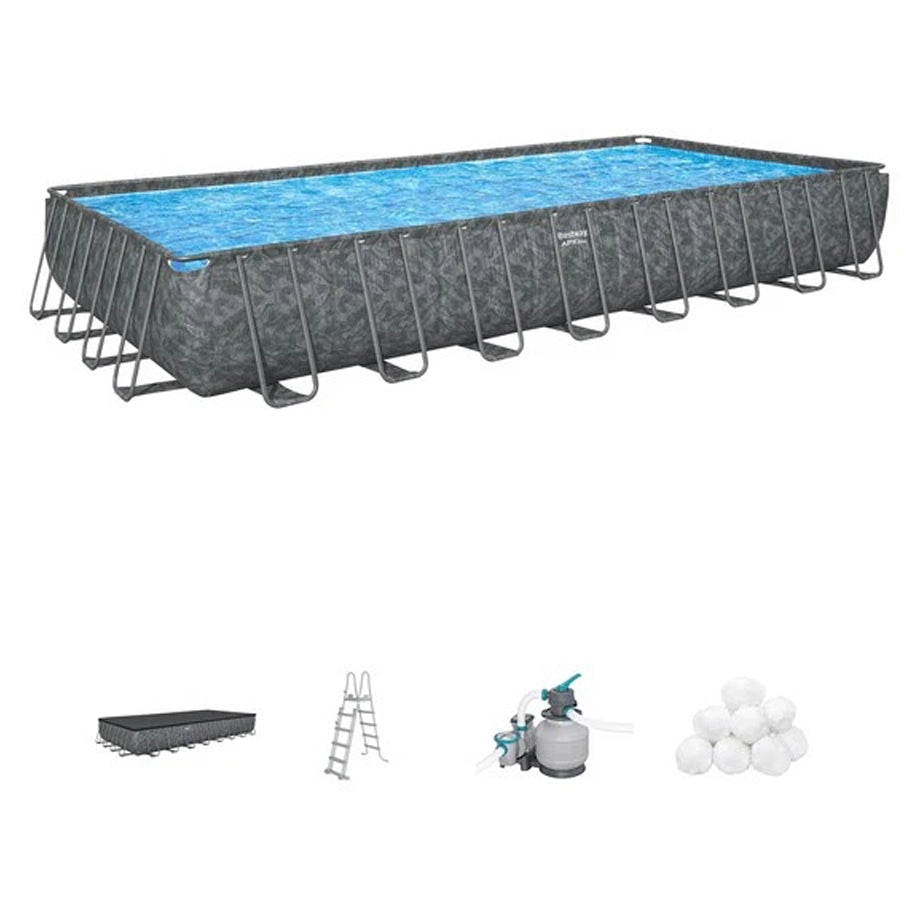 Bestway Rectangular Pool Set 9.56m x 4.88m x 1.32m