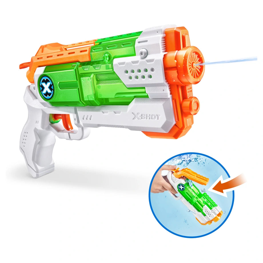 ZURU Xshot Fast-Fill Small Water Blaster S3 (6 Pack)