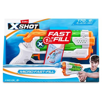 ZURU Xshot Fast-Fill Small Water Blaster S3 (6 Pack)