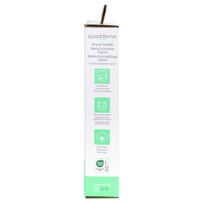 Ingenuity SwaddleMe Original Swaddle 3-Pack (Mountaineer)