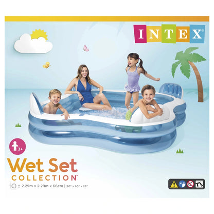 Intex Swim Center Family Lounge Pool Ages 3 Plus