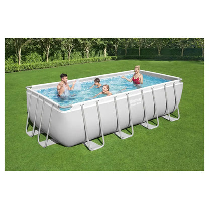 Bestway Power Steel Rectangular Pool Set 4.88m x 2.44m x 1.22m