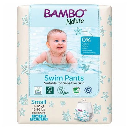 Bambo Nature Swim Pants Small (7-12kg) 12pcs
