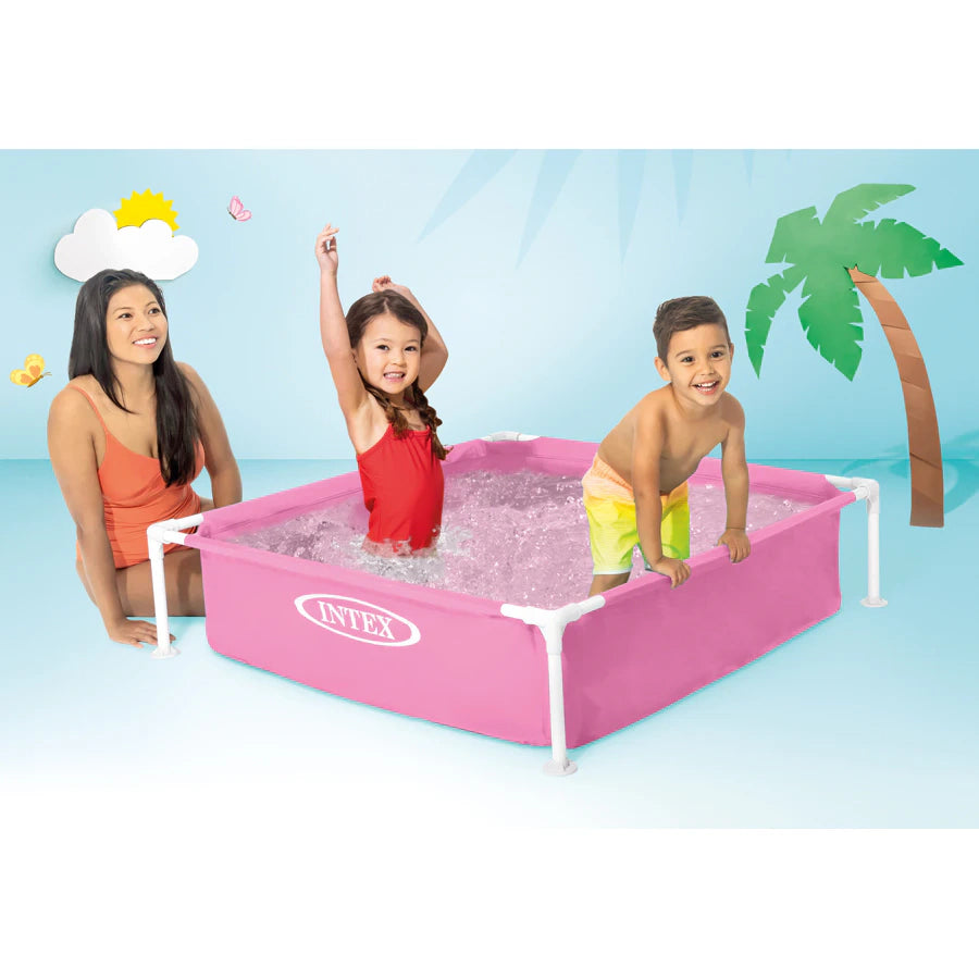 حوض سباحة صغير الحجم من Intex (1.22 متر × 1.22 متر × 30 سم) حوض سباحة صغير الحجم من Intex (1.22 متر × 1.22 متر × 30 سم)