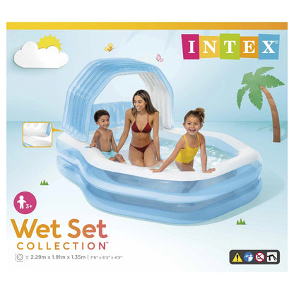 Intex Swim Center Sunshade Family Pool
