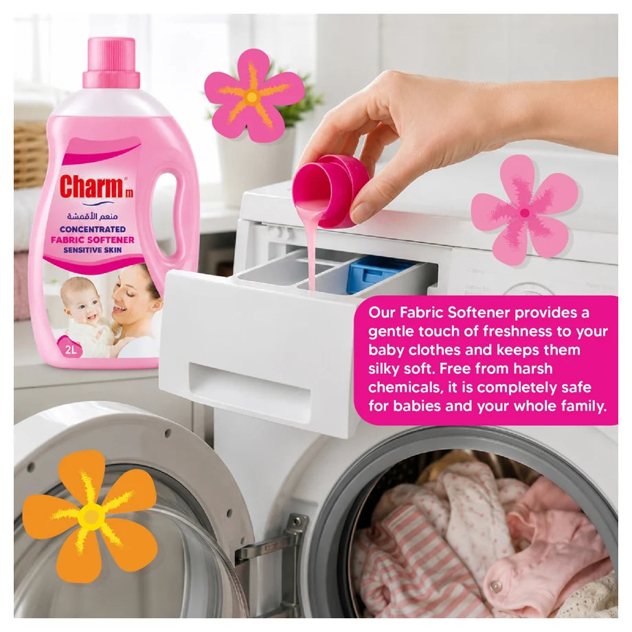 Charmm Fabric Softener for Babies 2L