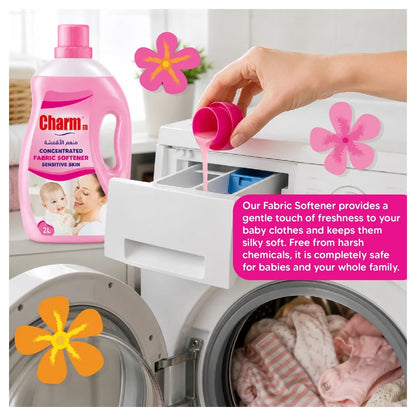 Charmm Fabric Softener for Babies 2L
