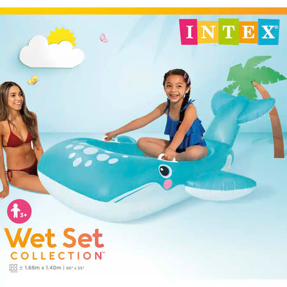 Intex Blue Whale Ride-On