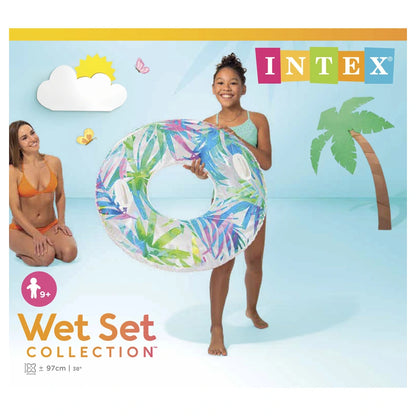 Intex Lush Tropical Tubes with Handles Ages 9 Plus